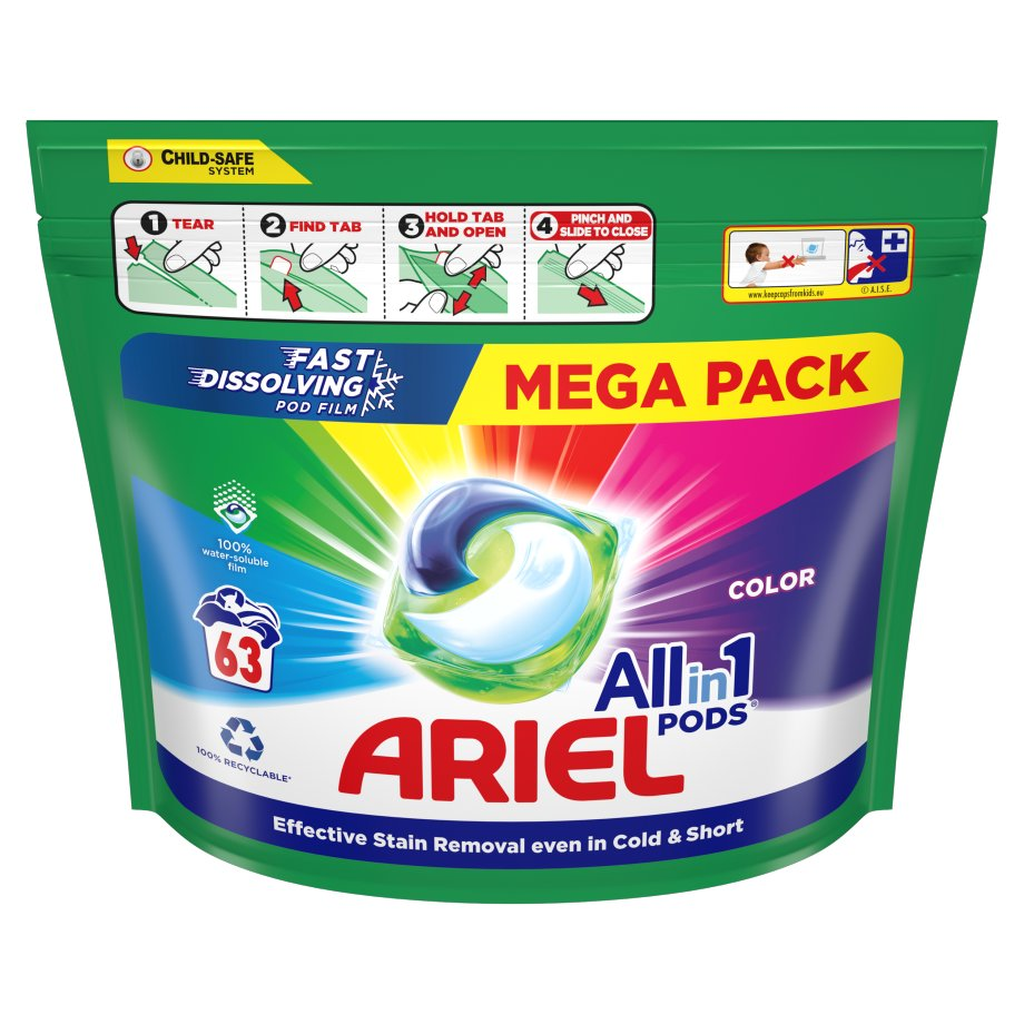 Ariel - Kapsułki do prania All-in-1 PODS Color Clean