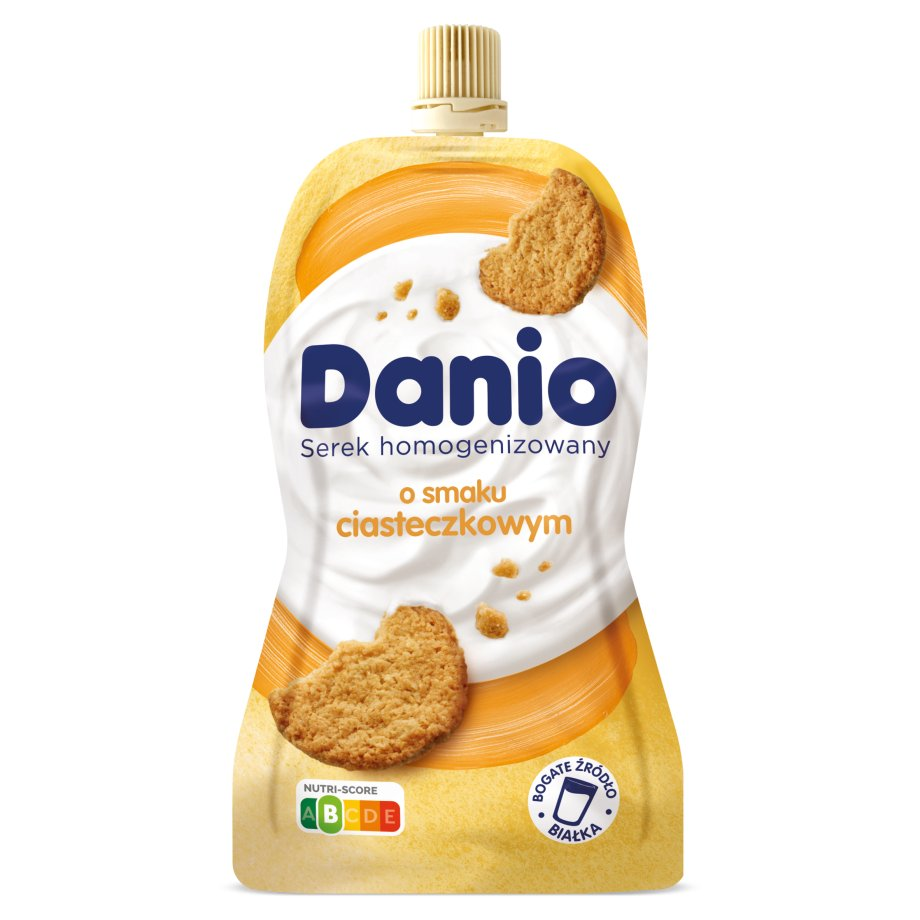Danone - Danio serek homogenizowany o smaku ciasteczkowym