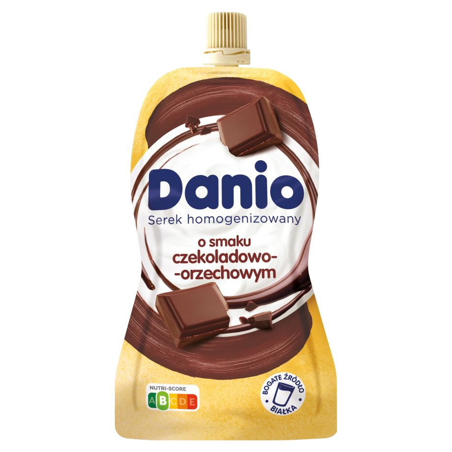 Danone - Danio serek o smaku czekoladowo - orzechowym