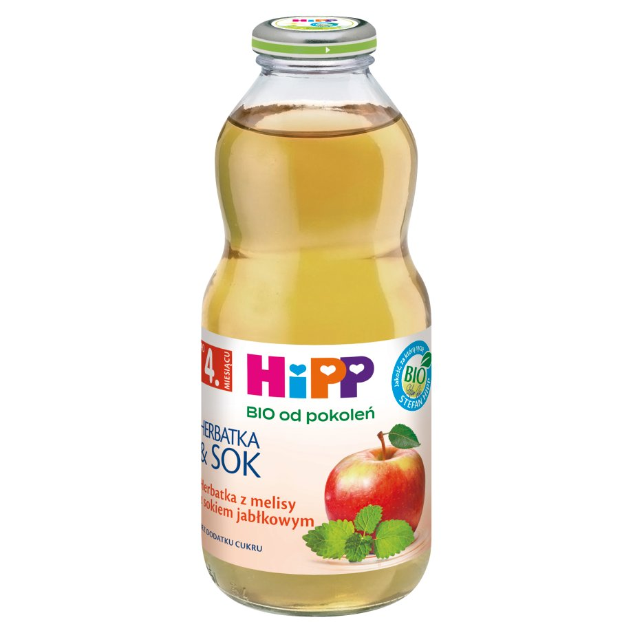 Фото - Дитяче харчування Hipp  Herbatka z melisy z sokiem jabłkowym 