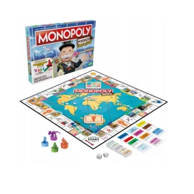 Hasbro - Gra Monopoly Podróż dookoła świata F4007