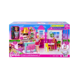 Barbie - Barbie - Restauracja zestaw + lalka HBB91